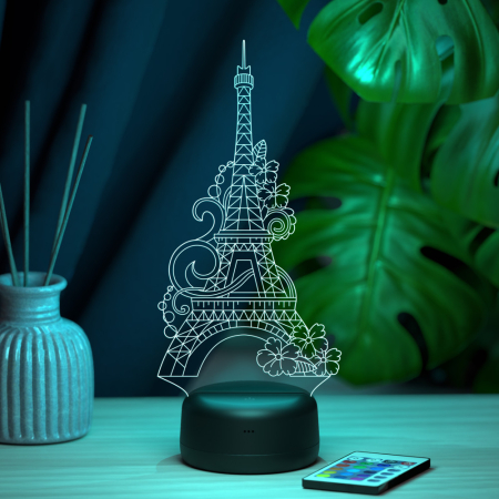 3D светильник  Светильник "Эйфелева башня #2"