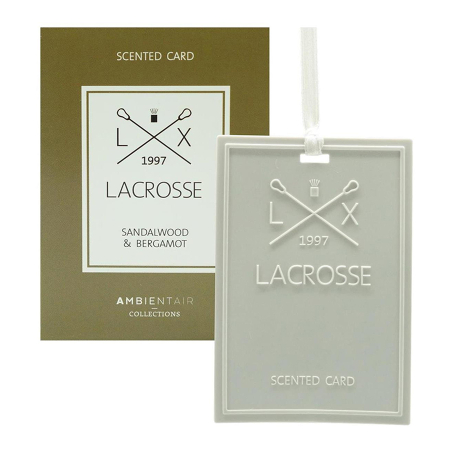 Карточка ароматическая ambientair, lacrosse, Сандал и бергамот