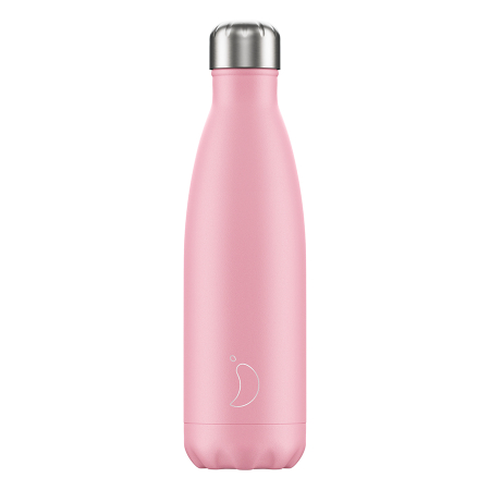 Термос chilly's bottles, pastel, pink, 500 мл