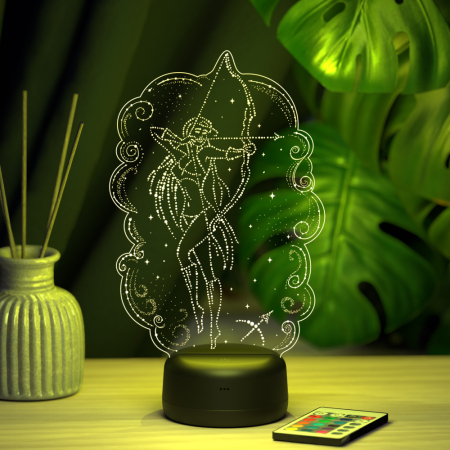 3D светильник  Светильник "Девушка с луком"