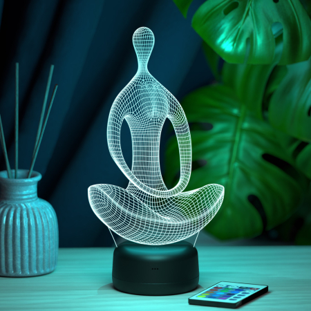 3D светильник  Светильник "Медитация"