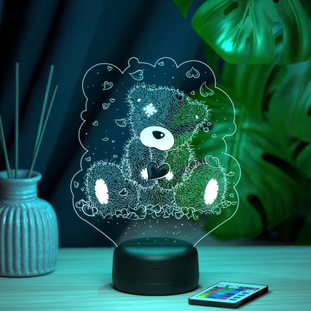 3D светильник  Светильник "Плюшевый Мишка"