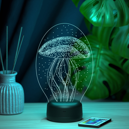 3D светильник  Светильник "Медуза"