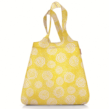 Сумка складная mini maxi shopper batik желтая