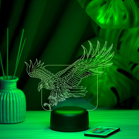 3D светильник  Светильник "Орёл"