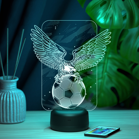 3D светильник  Светильник "Орёл с футбольным мячом"