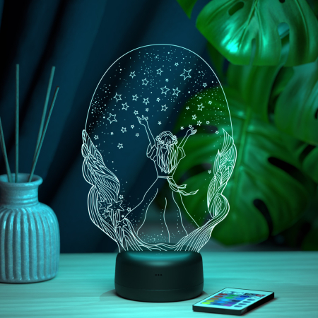 3D светильник  Светильник "Звёздная ночь"