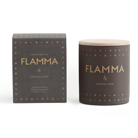 Свеча ароматическая flamma с крышкой, 190 г