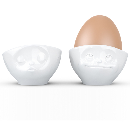 Набор из 2 подставок для яиц tassen kissing & dreamy белый