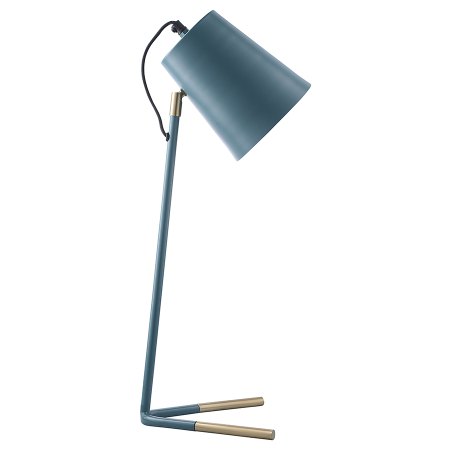 Лампа настольная byokko, D20х55 см, темно-бирюзовая