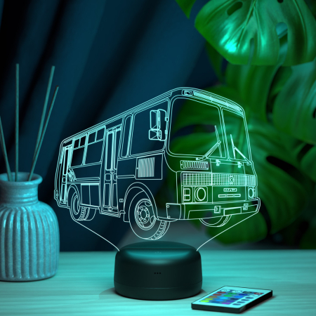 3D светильник  Светильник "Автобус"
