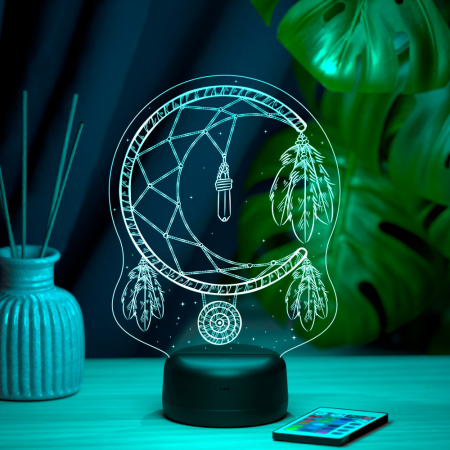 3D светильник  Светильник "Ловец снов 2"