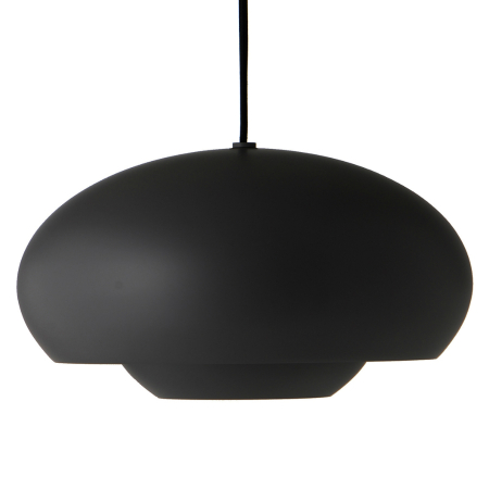 Лампа подвесная champ, d37,5 см, черная матовая