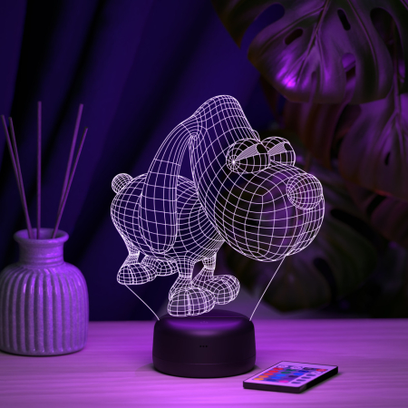 3D светильник  Светильник "Пёс"