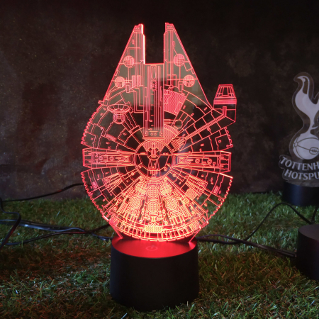 3D светильник  Сокол тысячелетия