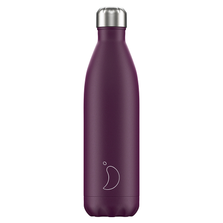 Термос chilly's bottles, matte, purple, 750 мл