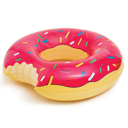 Круг надувной bigmouth, strawberry donut