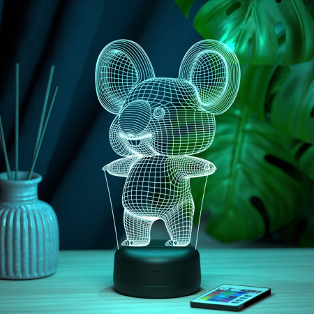 3D светильник  Светильник "Коала"