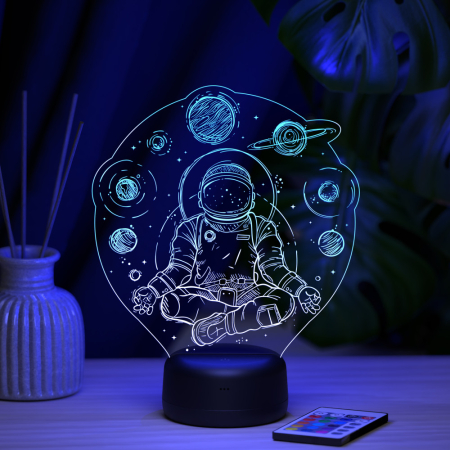 3D светильник  Светильник "Космический дзэн"