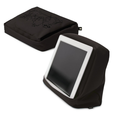 Подставка с карманом для планшета hitech черная