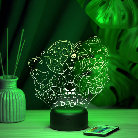 3D светильник  Светильник "Хэллоуин"